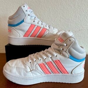 adidas Hoops 3.0 Mid basketball sneakers